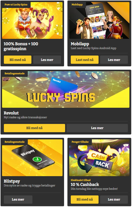 Lucky Spins bonuser
